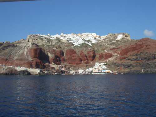 Oia From ferry