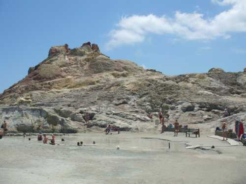 Mudbaths On Vulcano